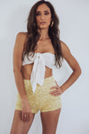 RACEAL LACE SHORTS