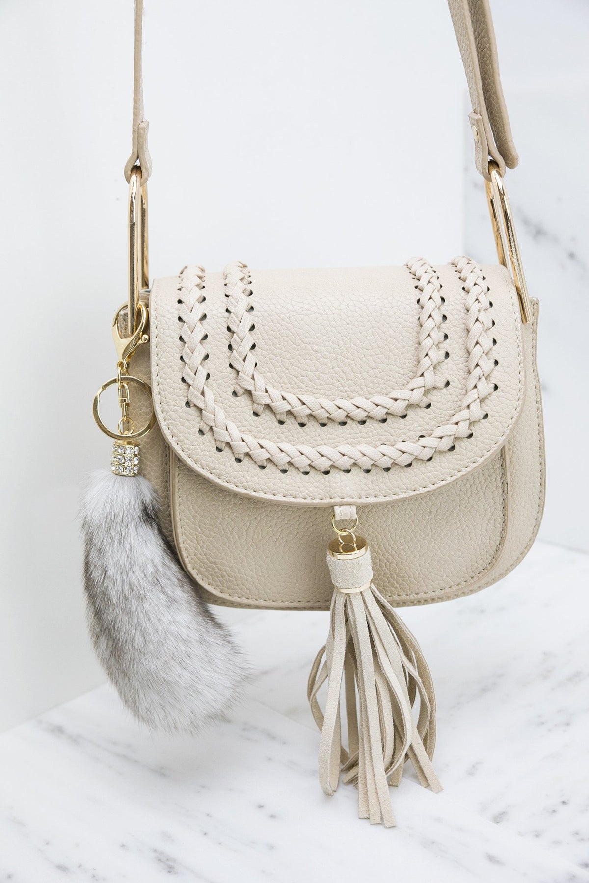 Fur Gold Keychain - Haute & Rebellious