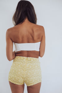 RACEAL LACE SHORTS