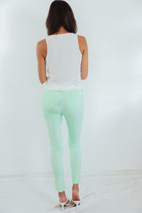 EVERITT SKINNY JEAN - Mint