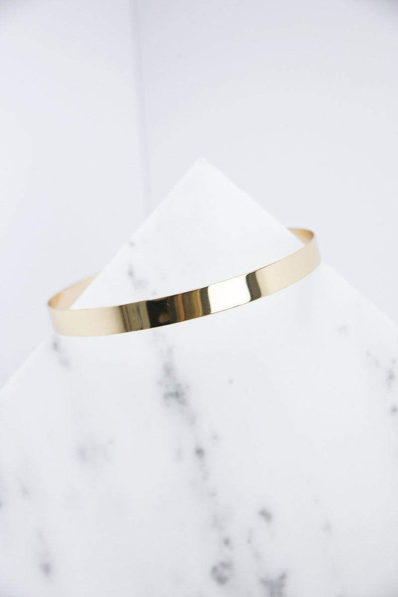Gold Plated Choker - Haute & Rebellious