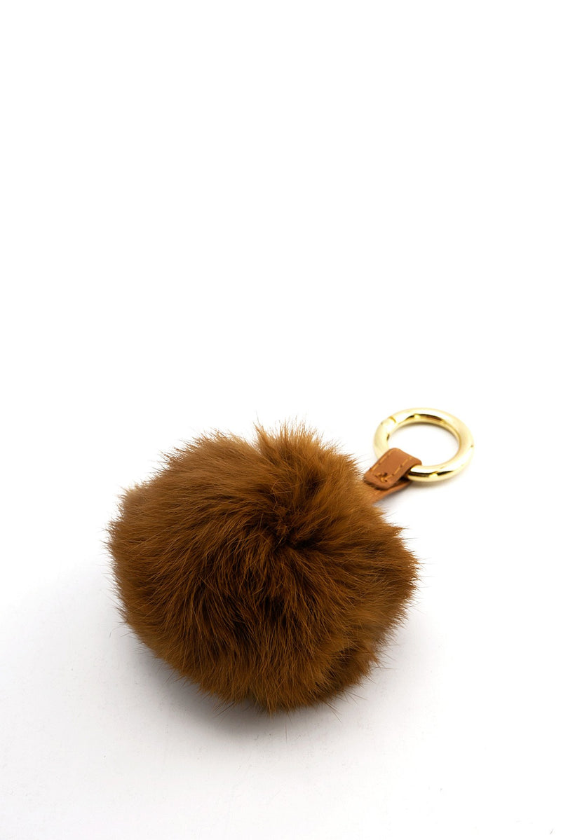 Fur Brown Keychain - Haute & Rebellious