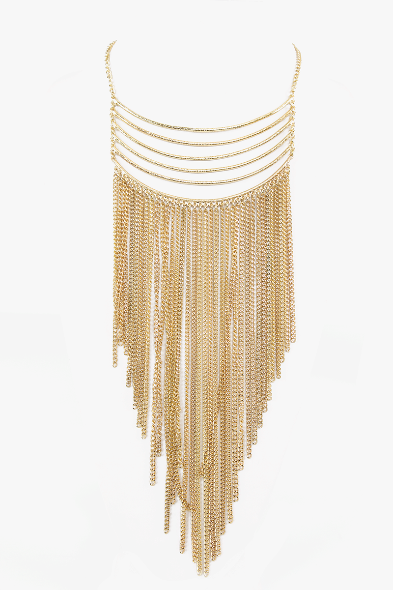 Kentfield Fringe Necklace - Haute & Rebellious