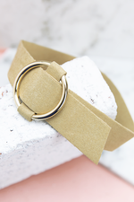 Chloe Circle Thick Choker - Nude - Haute & Rebellious