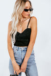 Eyelet Crop Top