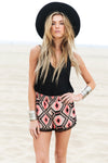 Neamon Aztec Print Shorts - Haute & Rebellious