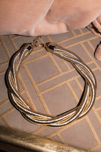 Leena Twisted Rope Necklace - Haute & Rebellious