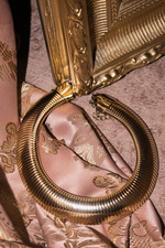 Liara Gold Choker Necklace - Haute & Rebellious