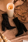 Crush It Velvet Ankle High Booties - Haute & Rebellious