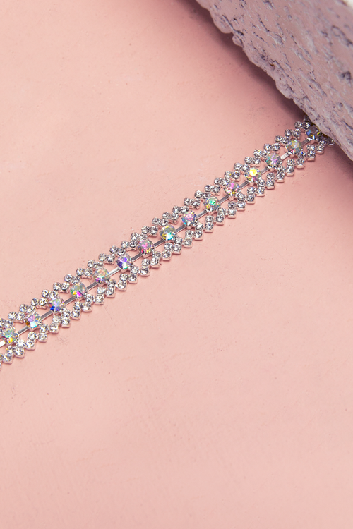 Thin Frost Choker Necklace - Haute & Rebellious