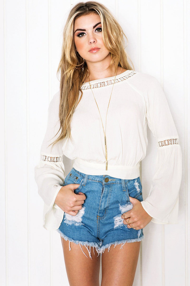 Anjali Bell Sleeve Top - Haute & Rebellious