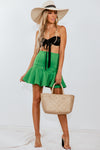 Flared Skirt - Green