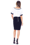VENOM SHEER CONTRAST SPORTY TOP - Haute & Rebellious
