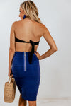 Pencil Skirt - Blue