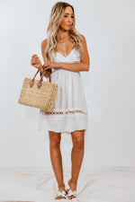 Linen Mini Sundress