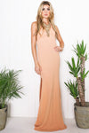 Haven High-Slit Maxi Dress - Haute & Rebellious