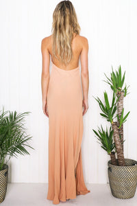 Haven High-Slit Maxi Dress - Haute & Rebellious