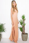 Haven High-Slit Maxi Dress - Haute & Rebellious