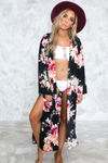Follow Me Anywhere Floral Kimono