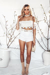 Lena Crochet Off Shoulder Tube Top