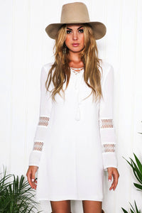 Adelia Bell Sleeve Sun Dress - Haute & Rebellious