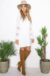 Adelia Bell Sleeve Sun Dress - Haute & Rebellious