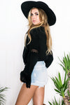 Cayla Crochet Bell Sleeve Top - Haute & Rebellious