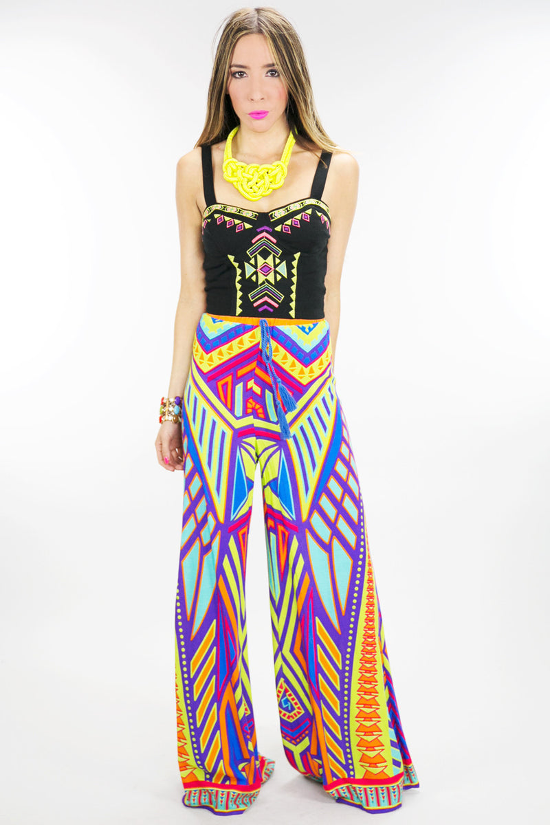 TRIBAL EMBROIDERY BRALETTE - Haute & Rebellious