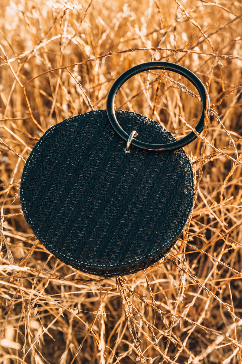 Circular Basket Bag