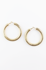 Stay Away Hoop Earrings - Haute & Rebellious