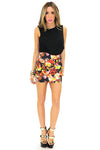 FLORAL BANDED SKIRT - Haute & Rebellious