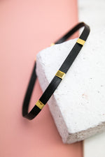 Metal & Leather Choker - Haute & Rebellious