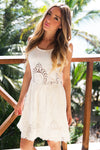 LANA LACE EMBROIDERED DRESS - Haute & Rebellious