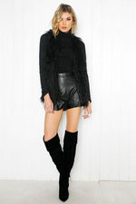 Standing Tall Faux Fur Vest /// Only 1-S Left ///