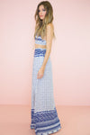 Kaija Flower Print Maxi Skirt - Haute & Rebellious
