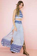Kaija Flower Print Maxi Skirt - Haute & Rebellious