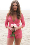 ESTER LACE ROMPER - Pink - Haute & Rebellious