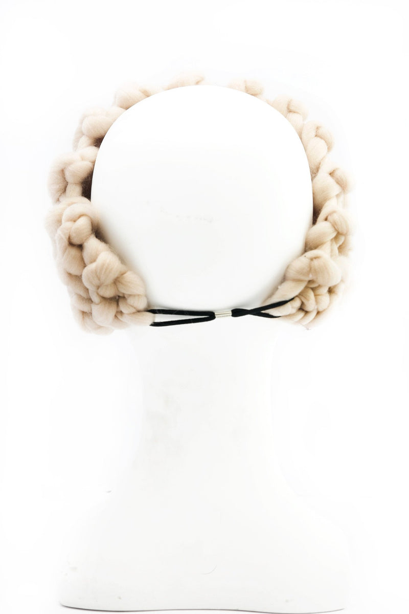 Kina Knitted Headband - Beige - Haute & Rebellious