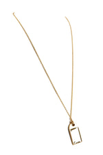 SQUARE CRYSTAL PENDANT NECKLACE - Haute & Rebellious