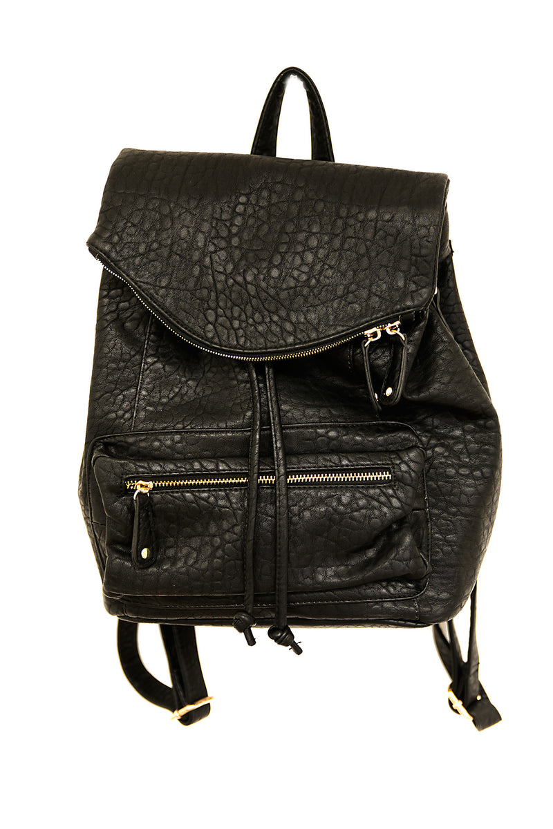 RIFT GOLD PLATED STRAP BACKPACK - Haute & Rebellious