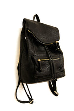 RIFT GOLD PLATED STRAP BACKPACK - Haute & Rebellious