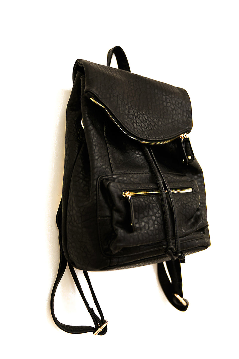 RIFT GOLD PLATED STRAP BACKPACK - Haute & Rebellious