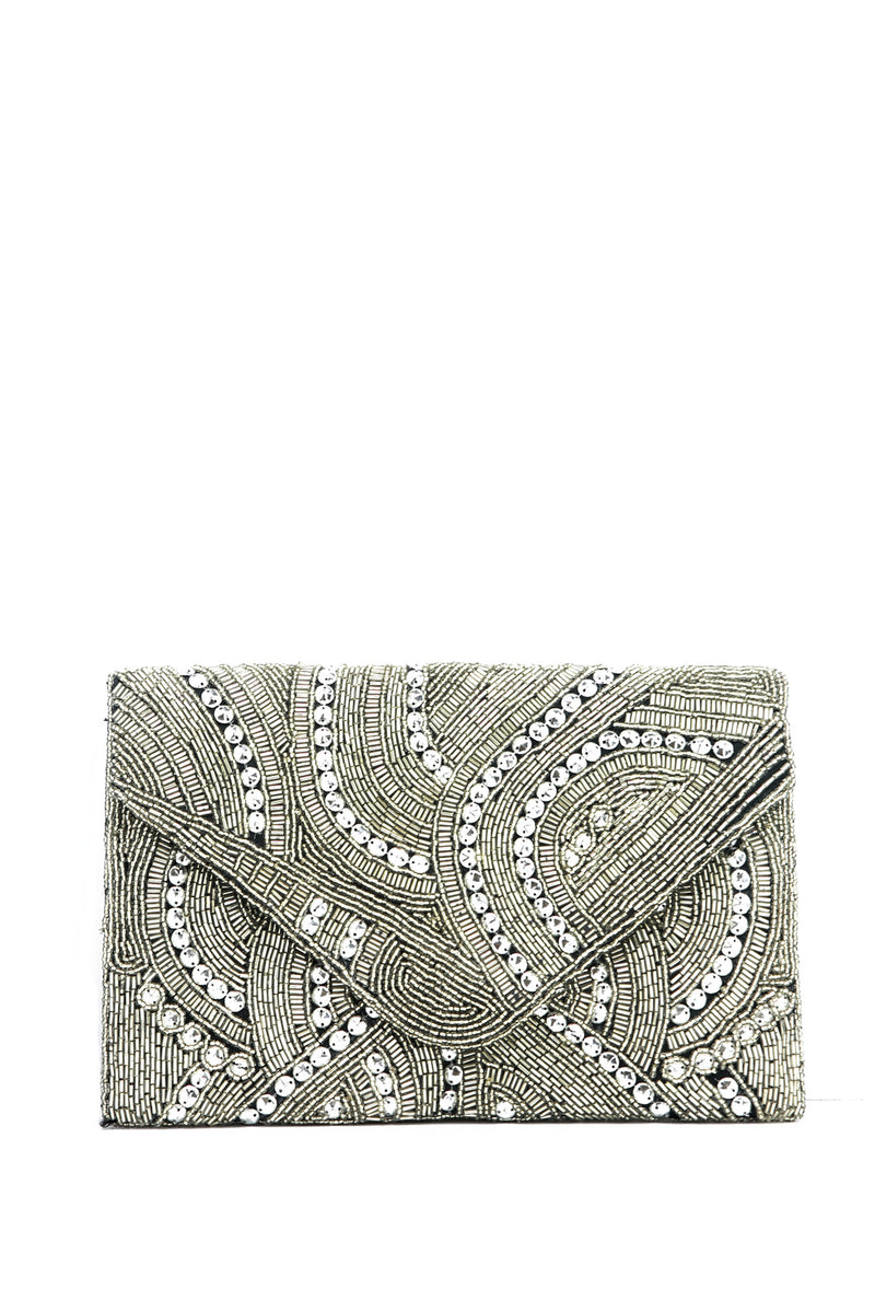 Tayla Embellished Clutch - Haute & Rebellious