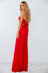 Jumpsuit with Back Tie Detail