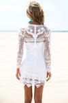 Sadie Long Sleeve Lace Dress - Haute & Rebellious