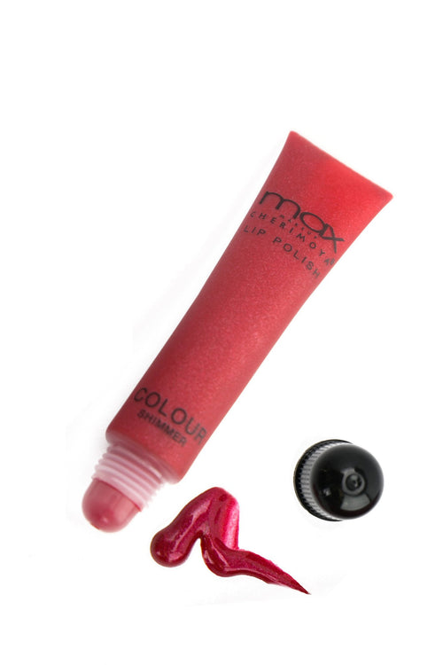 Max Colour Shimmer Lip Polish - Sexy Red - Haute & Rebellious