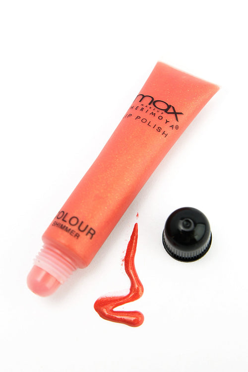 Max Colour Shimmer Lip Polish - Mystic Peach - Haute & Rebellious