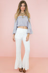 Maddi Lace Contrast Pant /// ONLY 1-M LEFT/// - Haute & Rebellious
