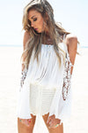 Mia Crochet Draw-String Shorts - Haute & Rebellious