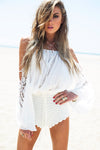 Mia Crochet Draw-String Shorts - Haute & Rebellious